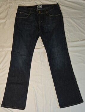 Mavi Dark Indigo Bootcut Jeans Size 12 (31)